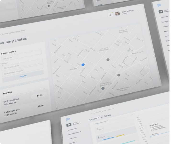 PRAM pharmacy lookup feature